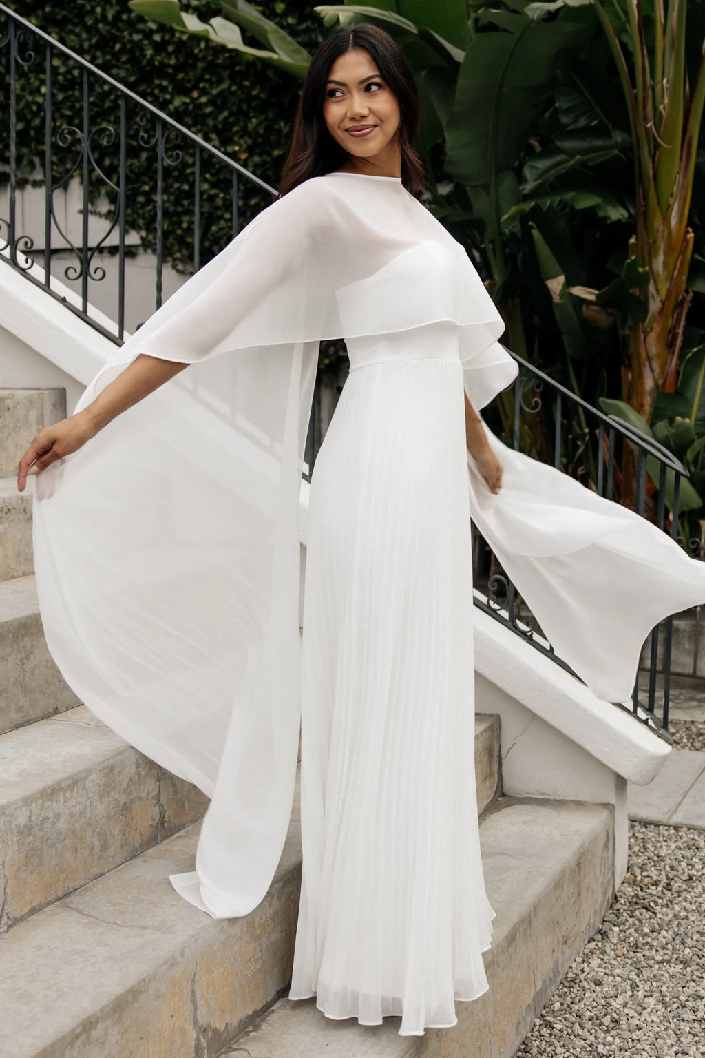 Serafina Strapless Gown | Off White
