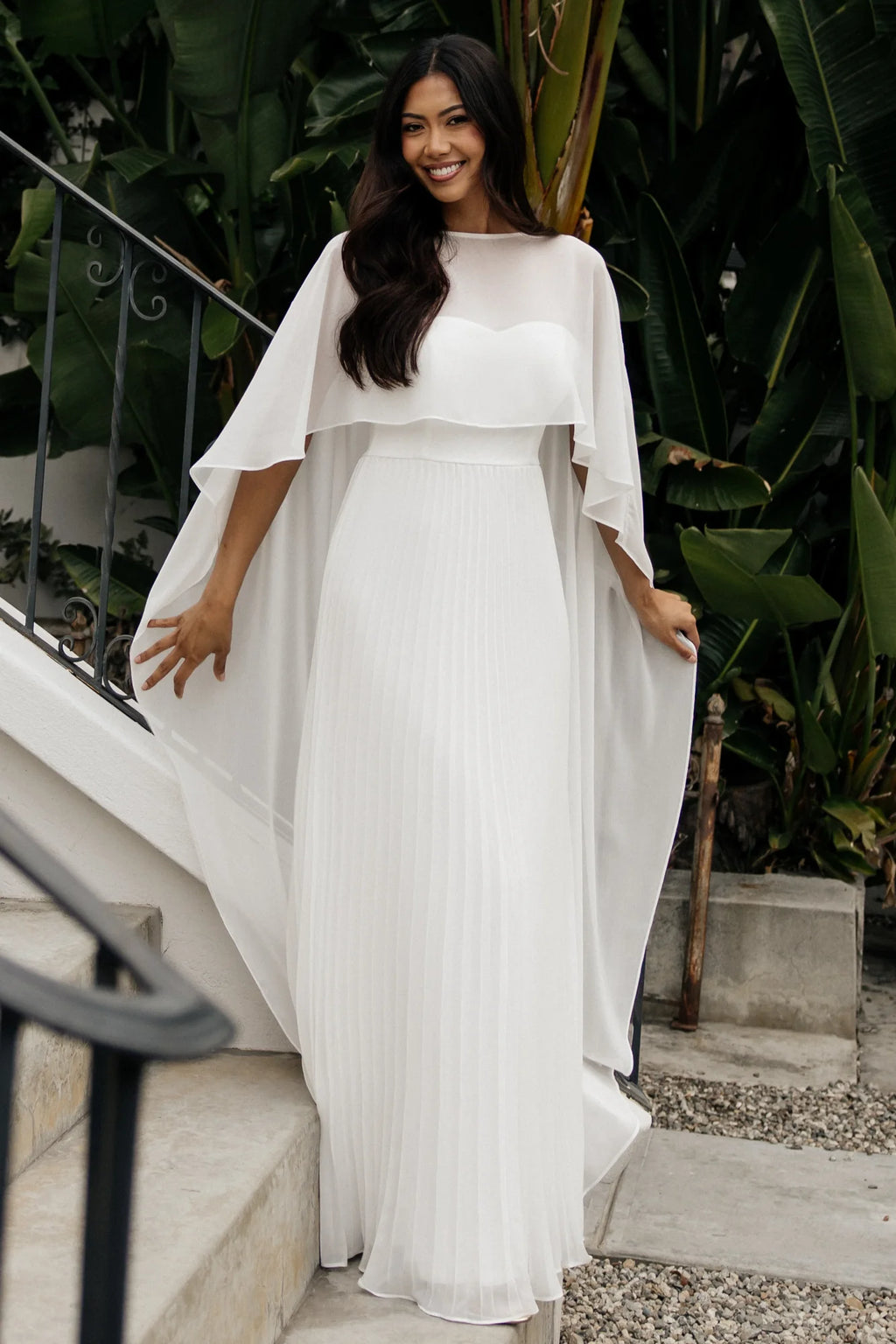 Serafina Strapless Gown | Off White