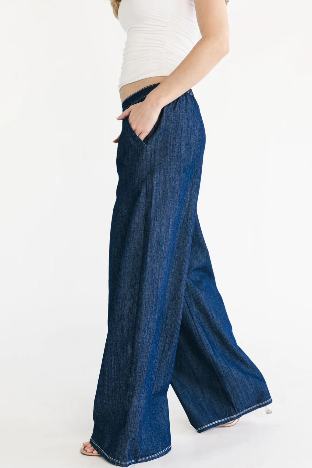 Xandria Pants | Dark Denim