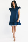 Butterfield Short Dress | Navy