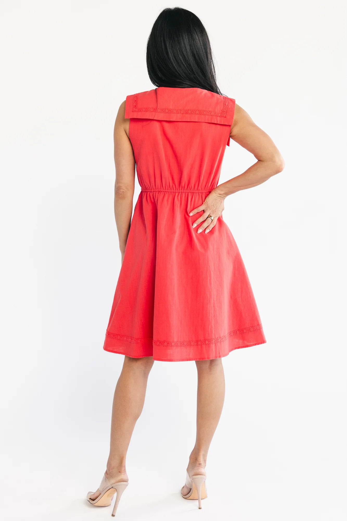 Drew Short Dress | Red