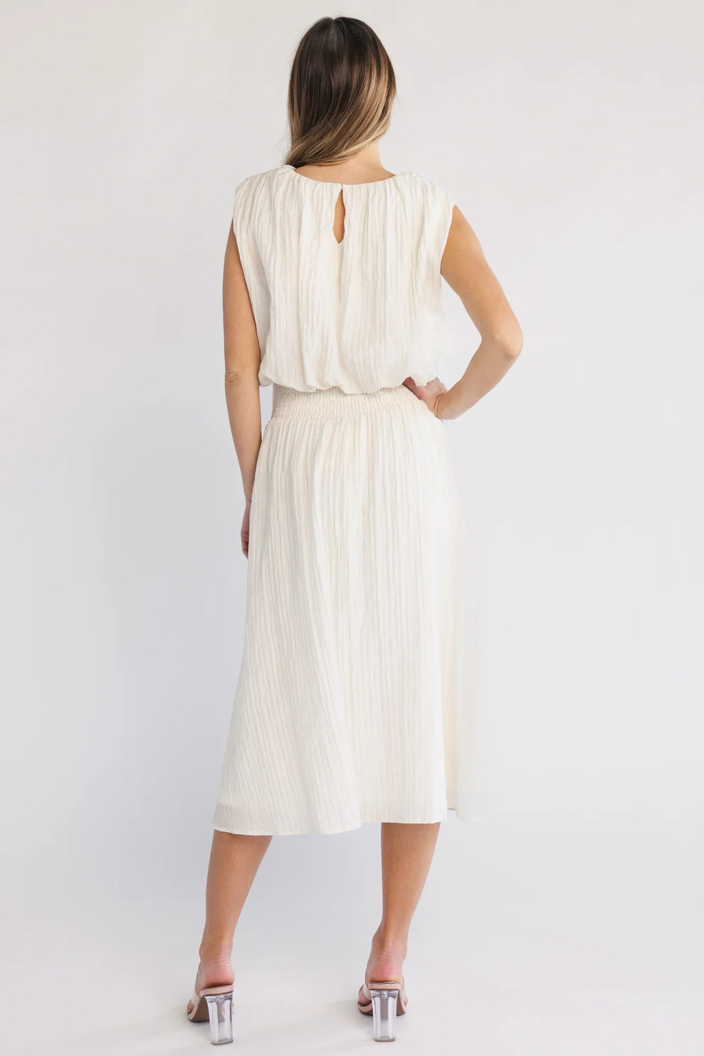 Mimi Top + Skirt Set | Ivory