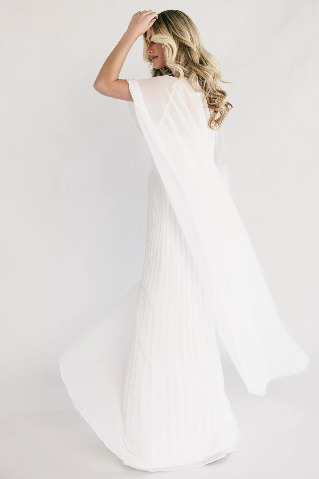 Serafina Strapless Gown | Off White