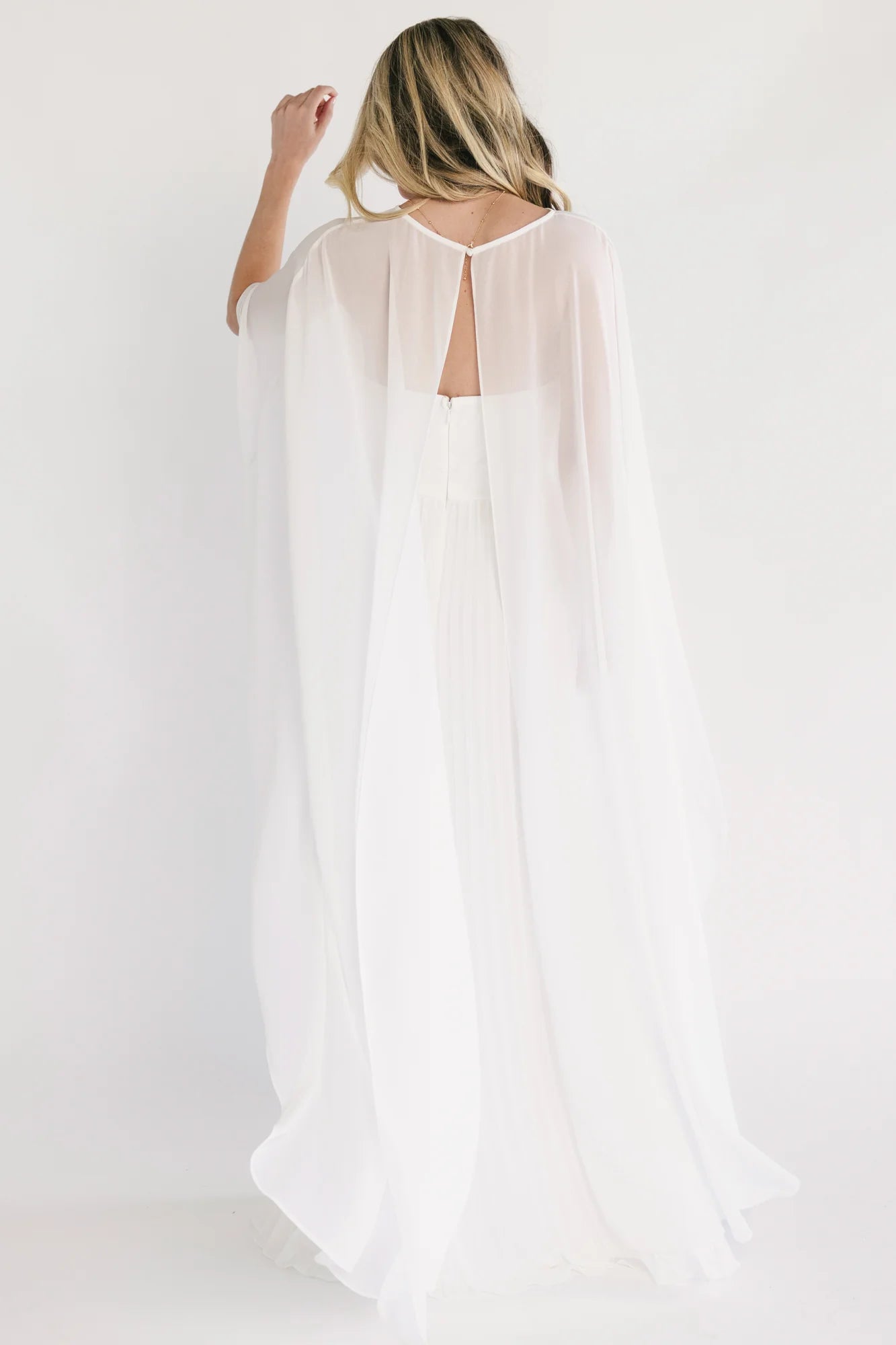 Serafina Strapless Gown | Off White