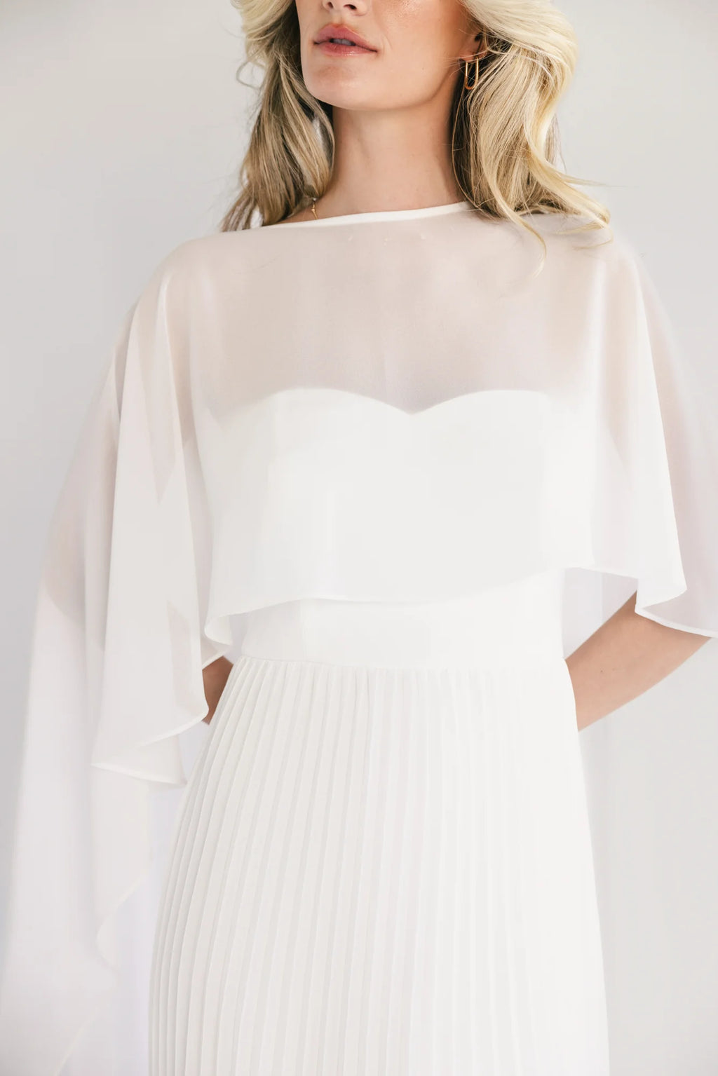 Serafina Strapless Gown | Off White