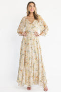 Aviana Maxi Dress | Golden Floral