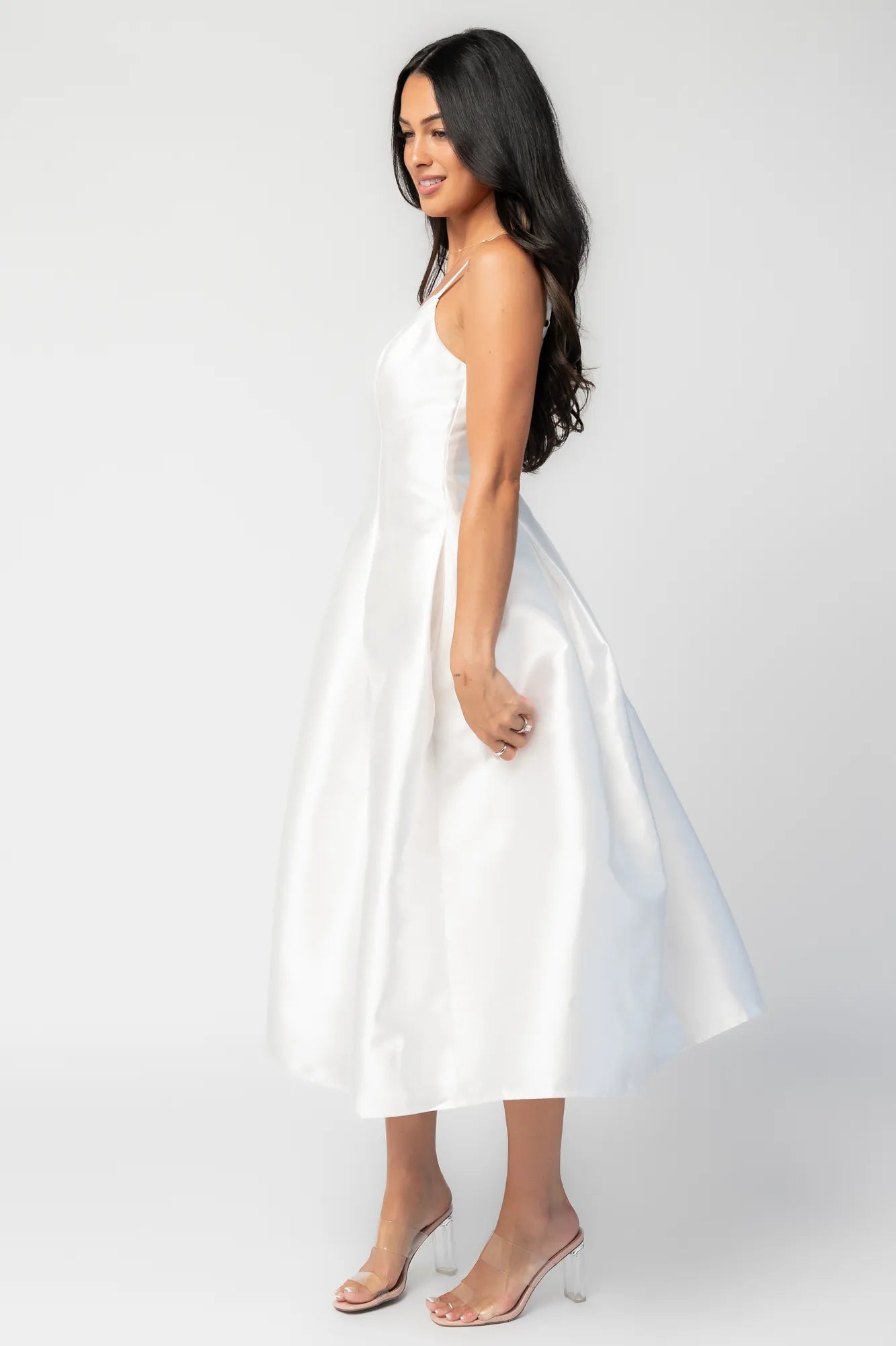 Jacqueline Midi Dress | Off White