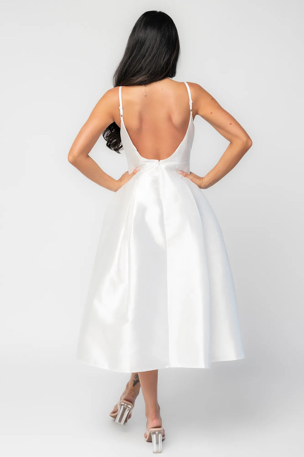 Jacqueline Midi Dress | Off White