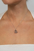 Infinity Knot Pendant Necklace | Silver