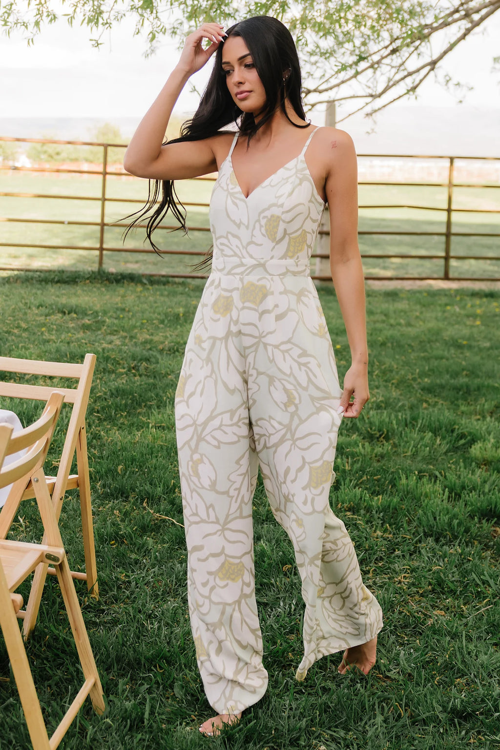 Ember Jumpsuit | Light Sage