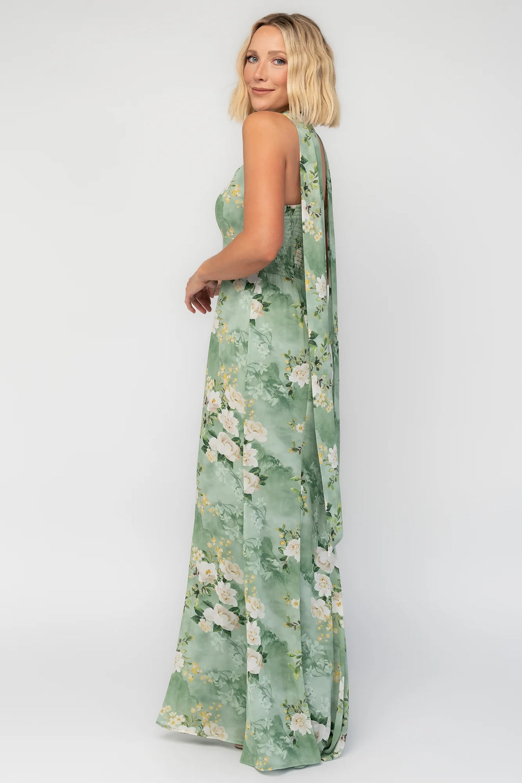 Province Maxi Dress | Sage Floral