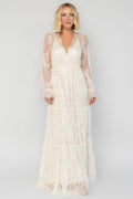 Gloria Lace Maxi Dress | Vintage Cream