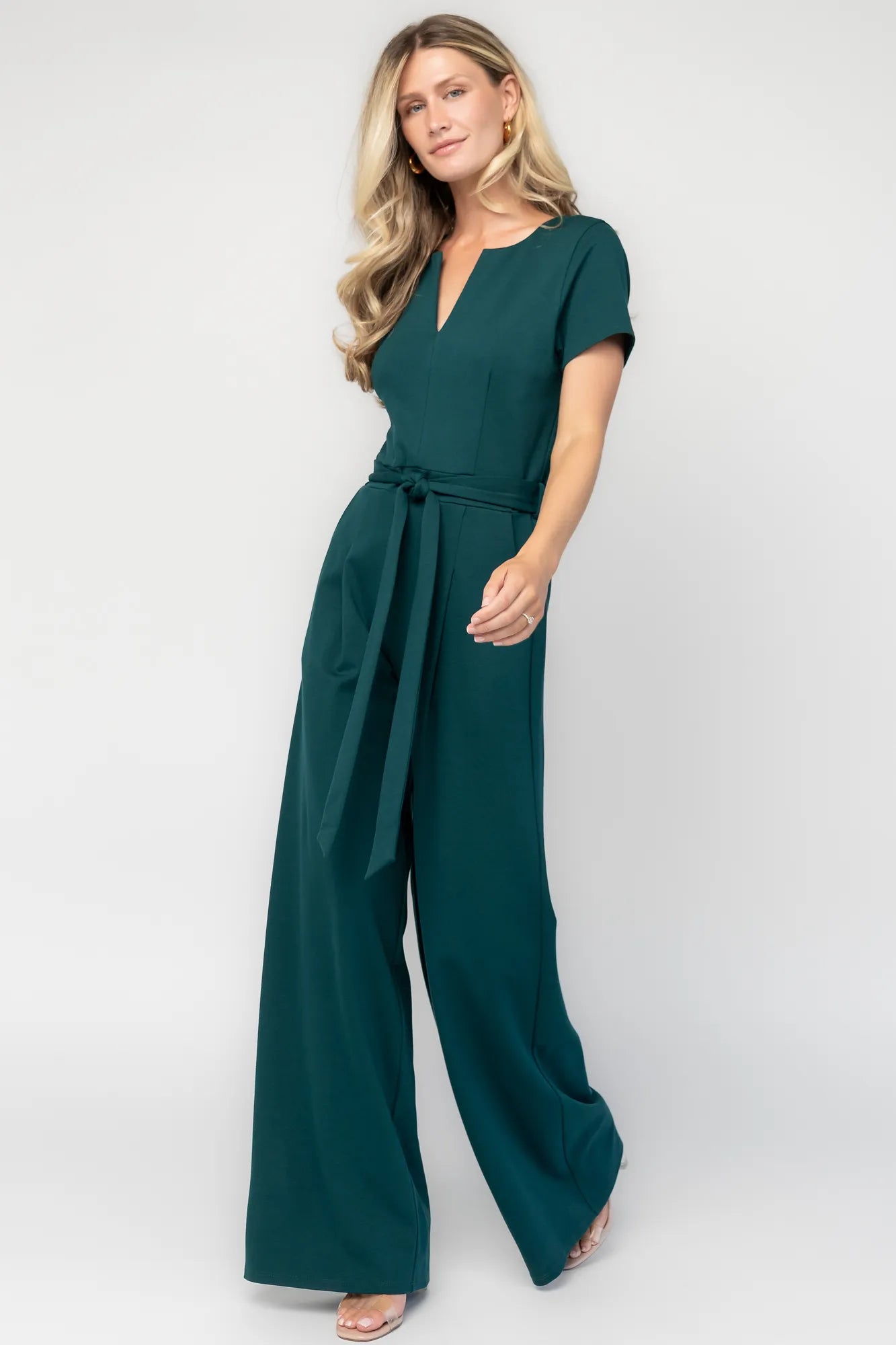 Winthrop Jumpsuit | Deep Jade