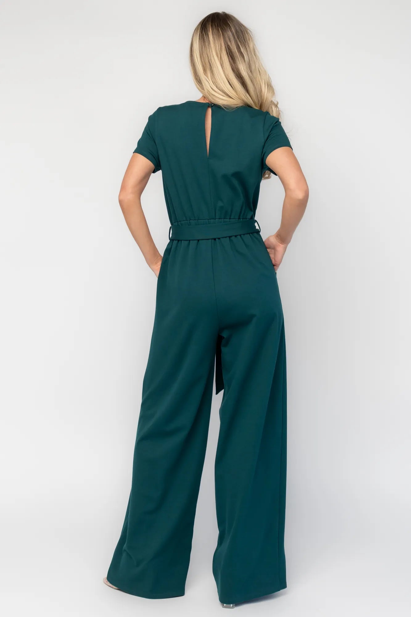 Winthrop Jumpsuit | Deep Jade