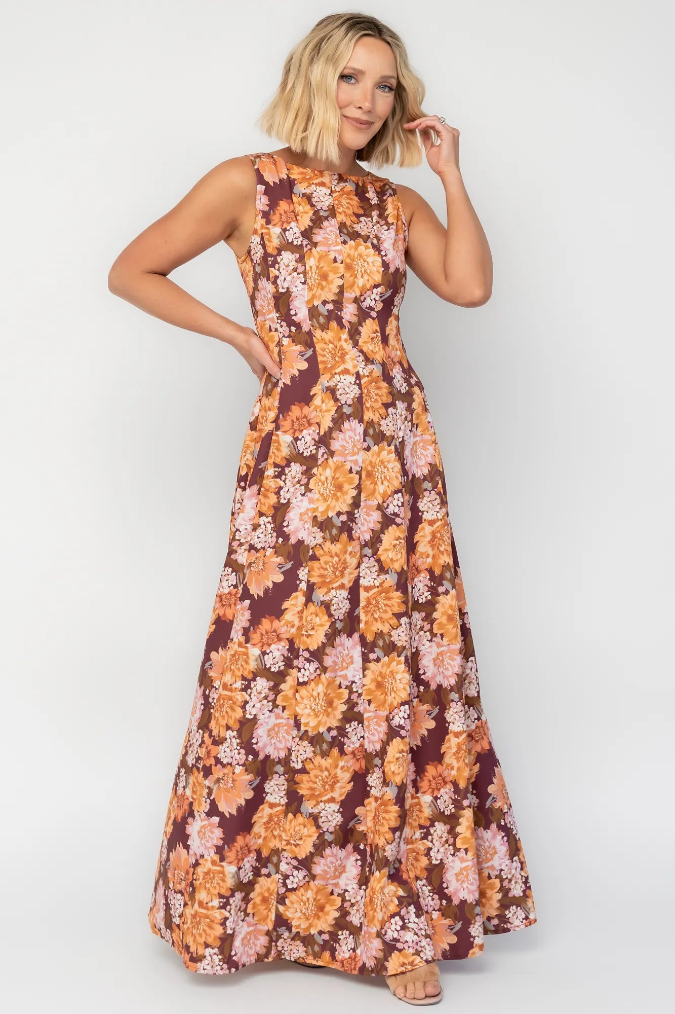 Clara Maxi Dress | Multi Floral
