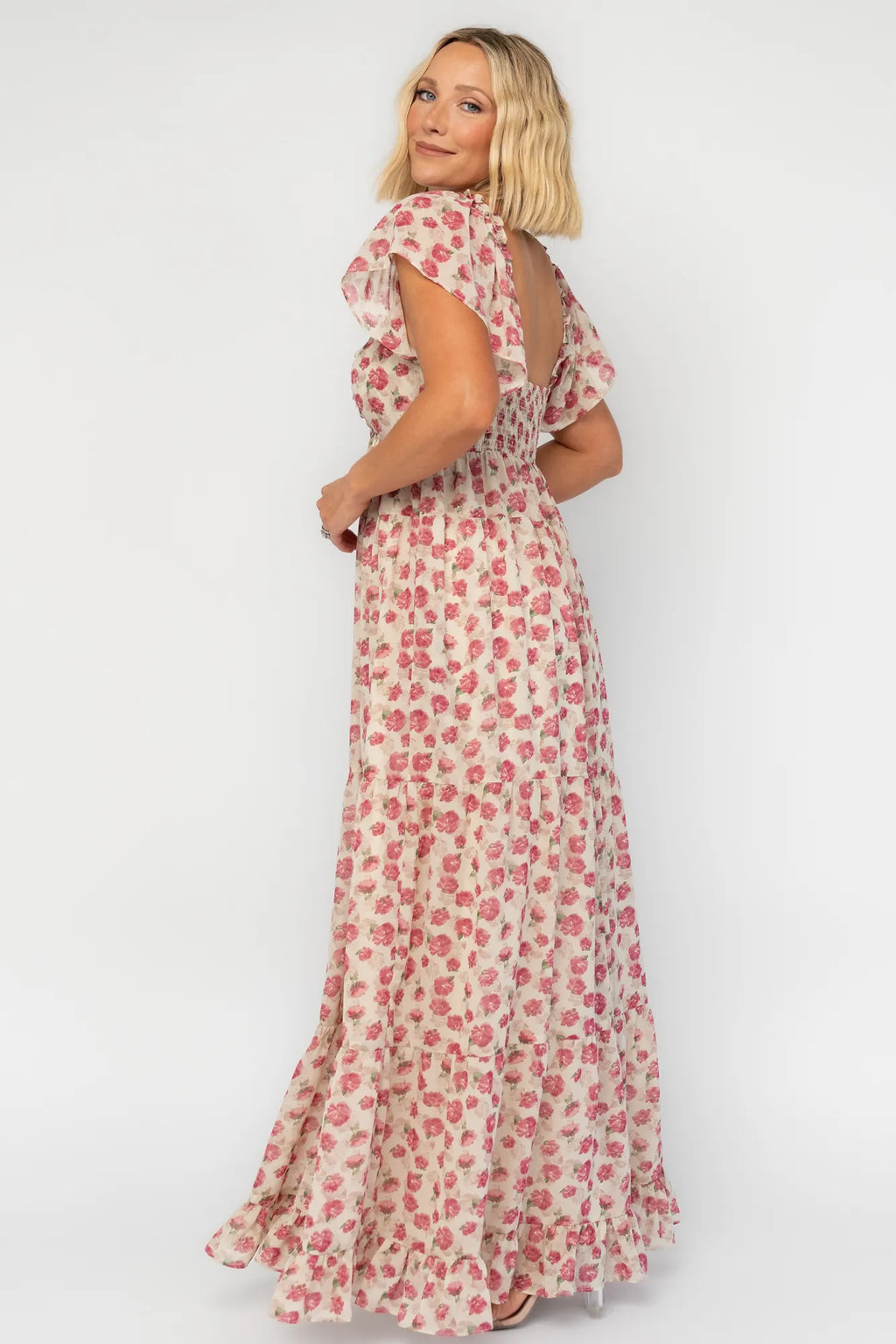 Solene Maxi Dress | Mauve Multi