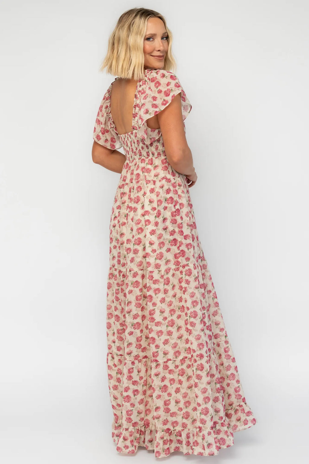 Solene Maxi Dress | Mauve Multi