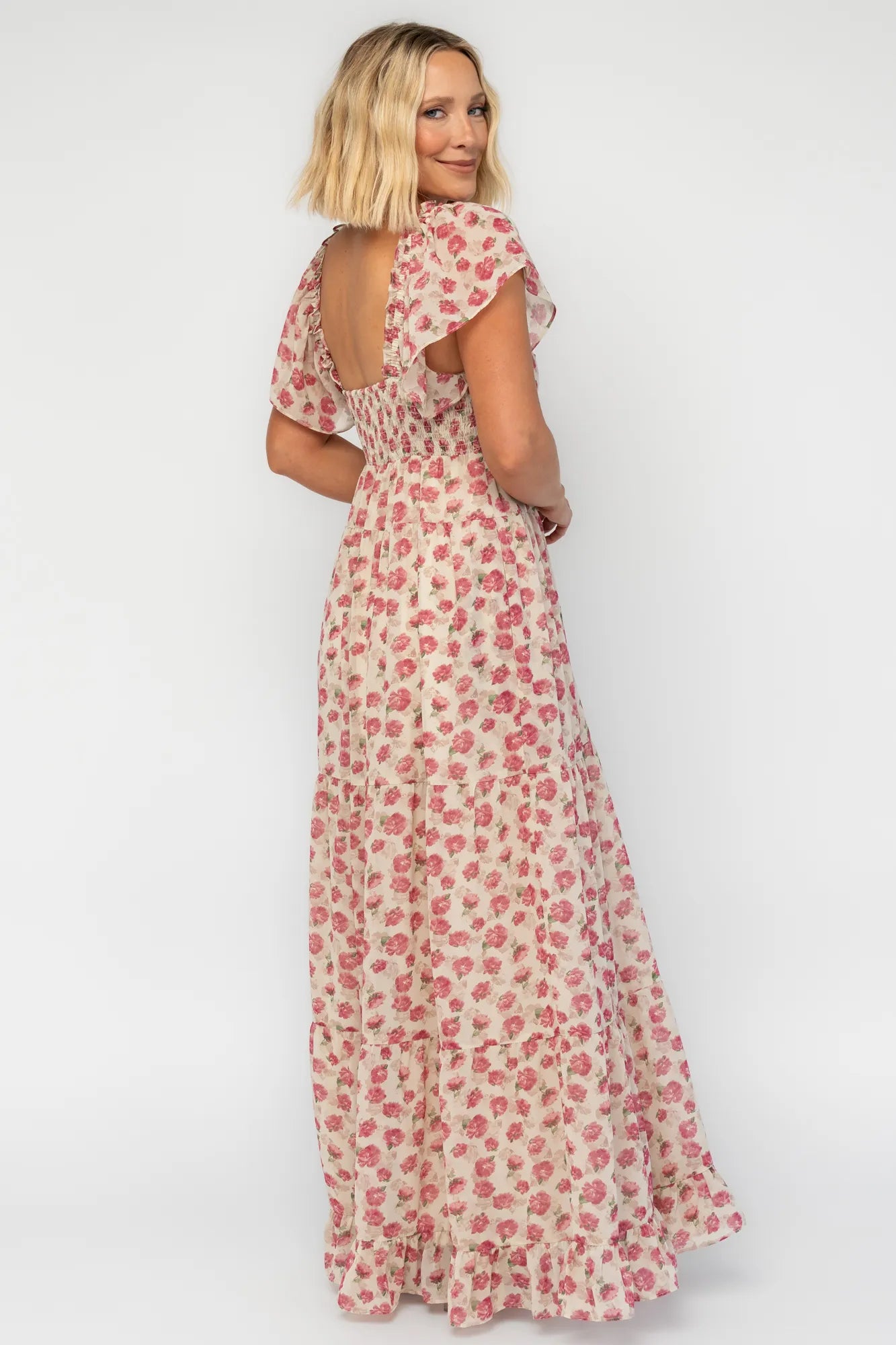 Solene Maxi Dress | Mauve Multi
