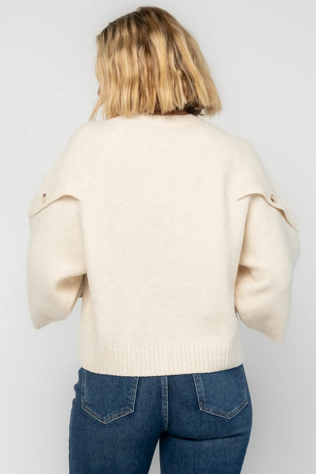 Riverside Knit Sweater | Cream