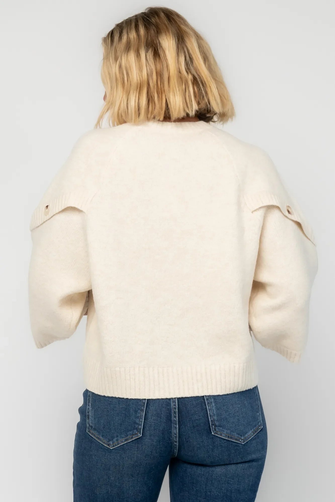 Riverside Knit Sweater | Cream