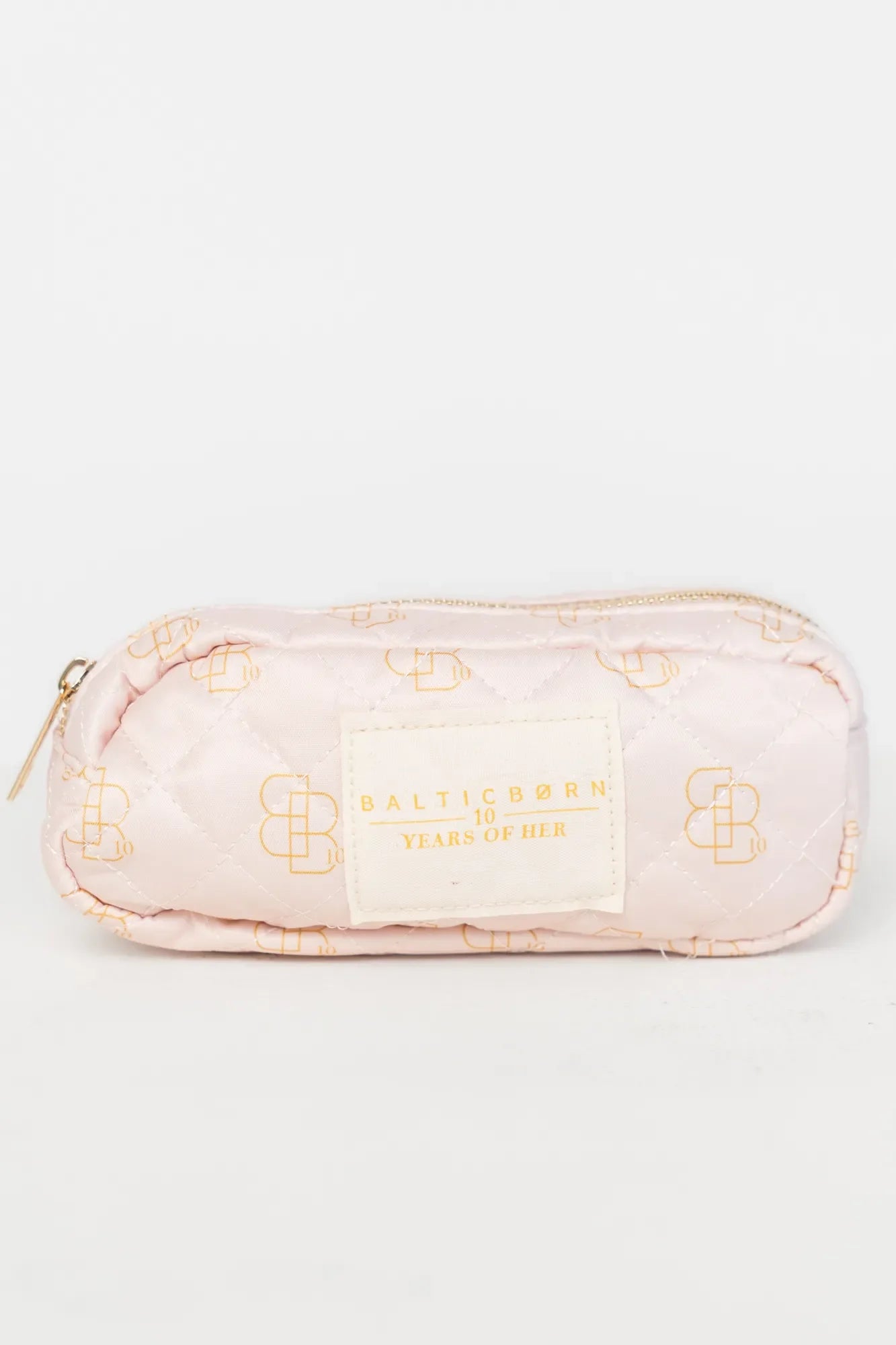Kelani Quilted Cosmetic Bag Set | Pink