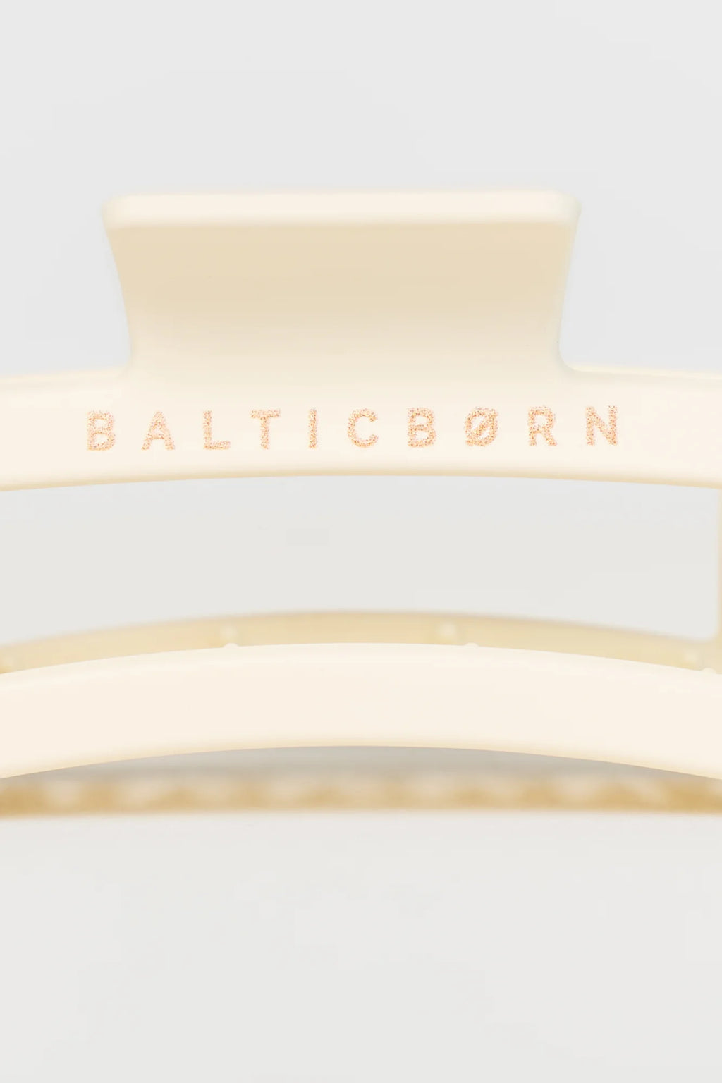 Trixie Matte Claw Clip | Ivory