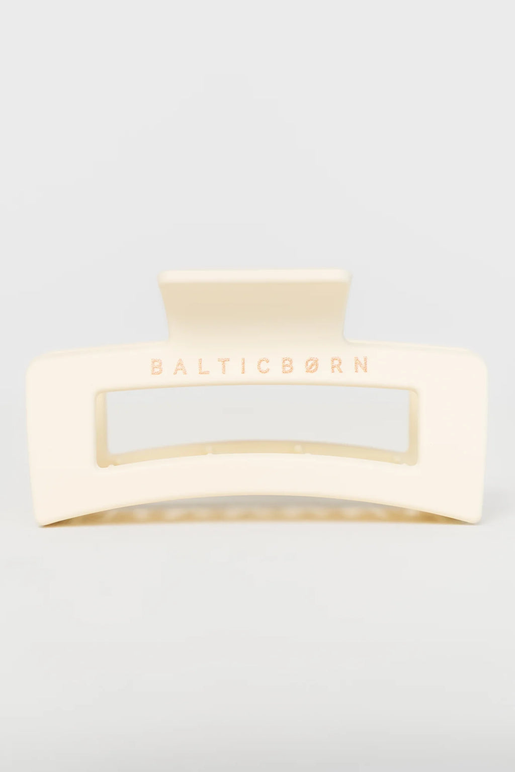 Trixie Matte Claw Clip | Ivory