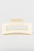 Trixie Matte Claw Clip | Ivory