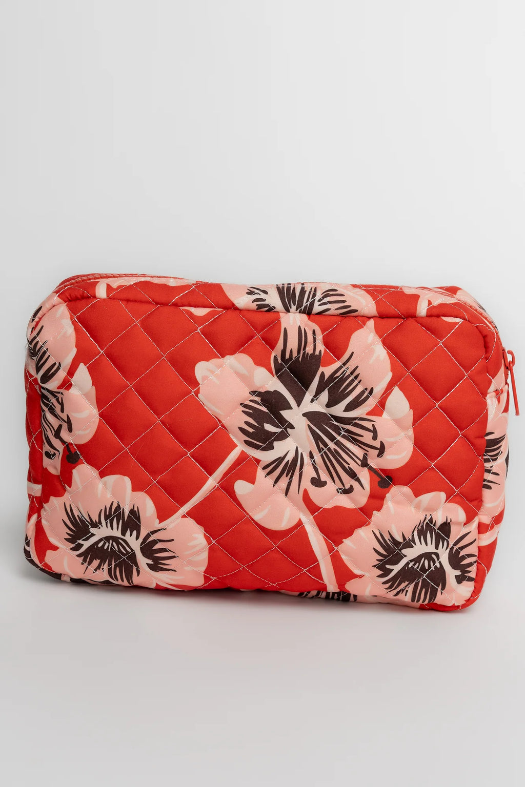 Kelani Quilted Cosmetic Bag Set | Sunset Floral