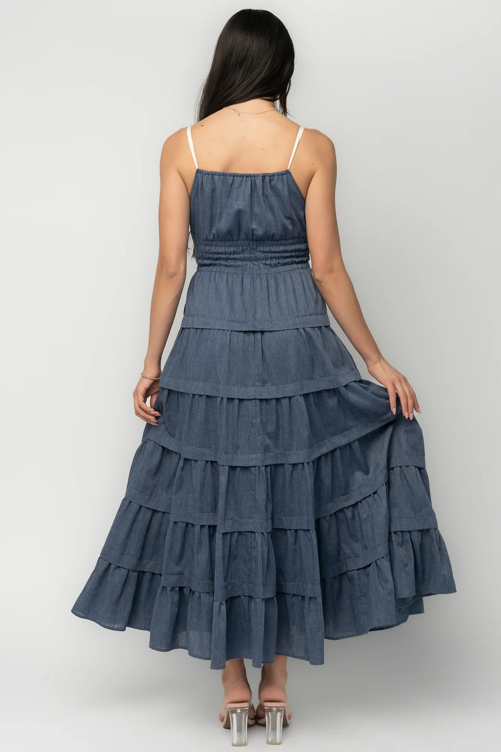 Santiago Maxi Dress | Dark Blue