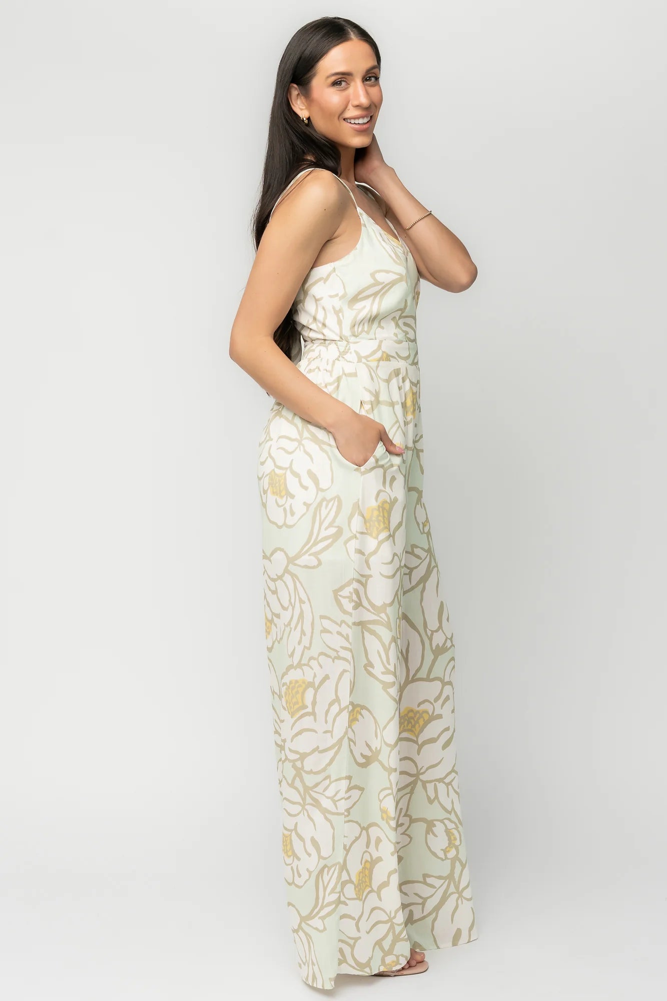 Ember Jumpsuit | Light Sage