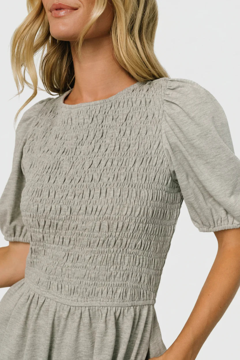 Beaumont Romper | Heather Gray