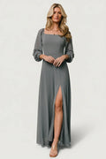 Giselle Maxi Dress | Dusty Blue