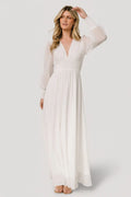 Olivia Maxi Dress | White